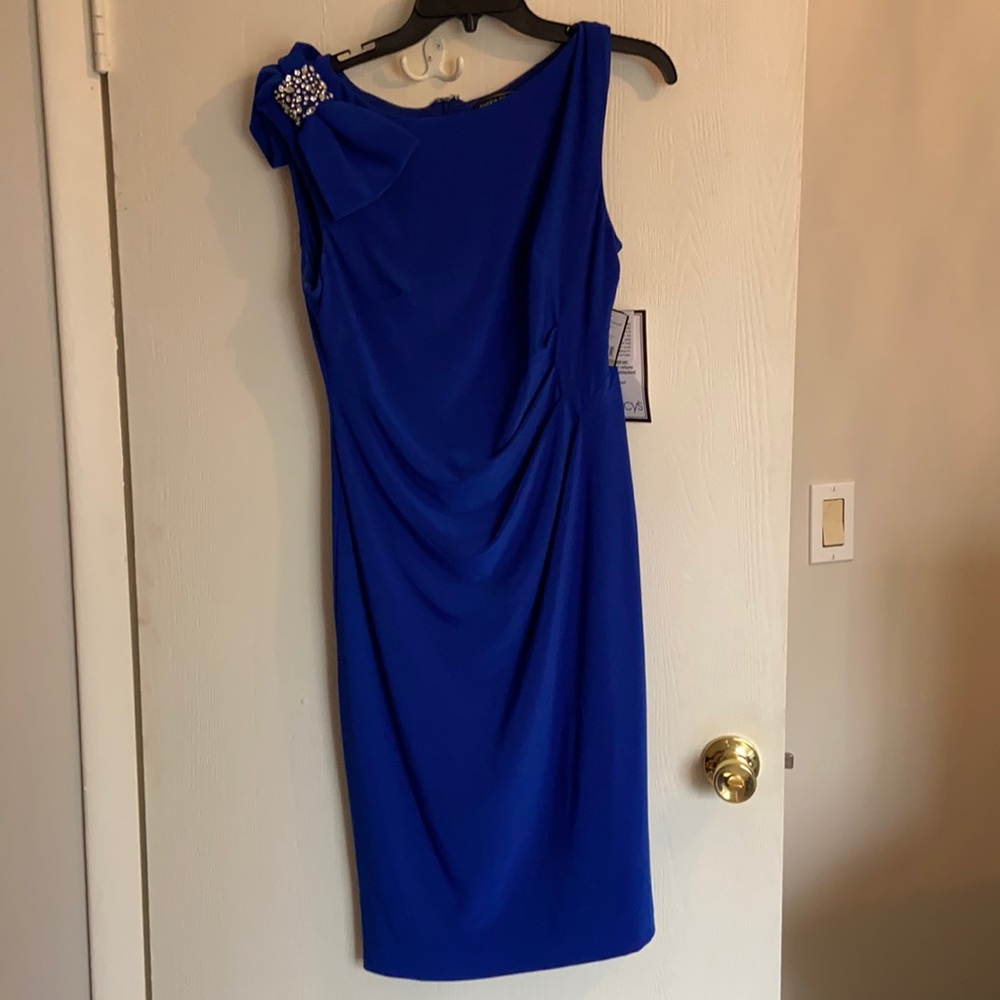 Jessica Howard Bow Shoulder Dress